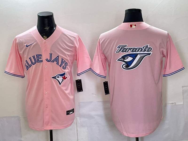 Men 2026 Toronto Blue Jays blank pink Game Nike MLB Jersey 0658703